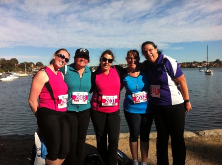 August 2012 - The Bay Run with my gals